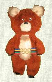 mascot olympic games 1980 Moscow