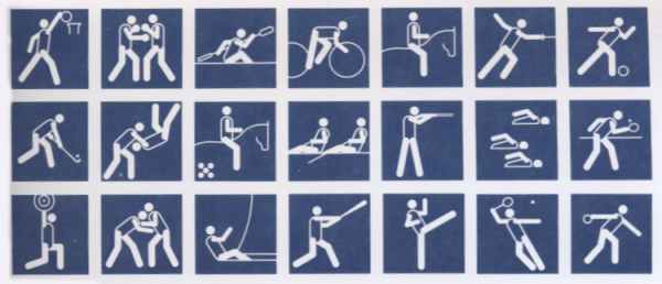 pictogram olympic games 1988 seoul