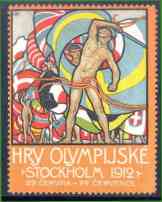 vignette olympic games 1912 antwerp