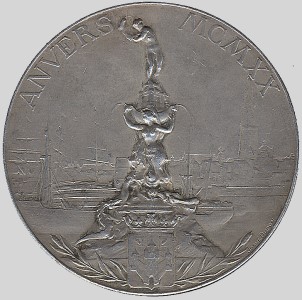 Olympic winner medal 1920