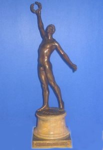 the victorious athlete olympic gmes 1920 antwerp