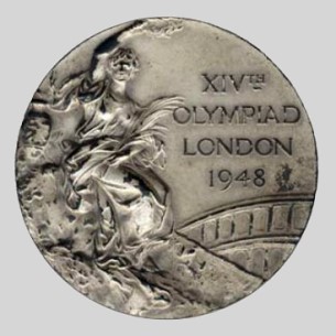 olympic winner medal 1948 London