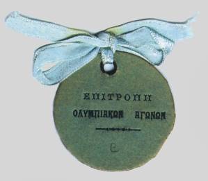 olympic games 1896 Athens badges