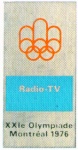 badge olympic games 1976 Montreal