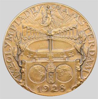 Olympic participation Medal 1928 Amsterdam