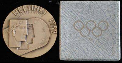participation medal 1952 olympic games helsinki