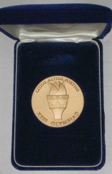 participation medal olympic games los angeles 1984