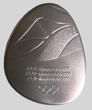  Olympic Participation Medal 2016 Rio de Janeiro