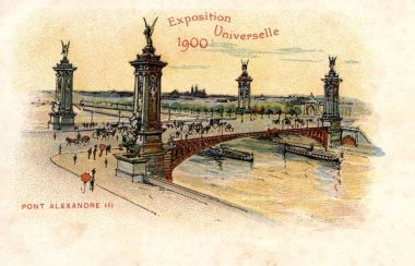 picture postcard 1900 Paris worlds fair