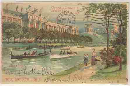 picture postcard olympic games 1904 st. louis