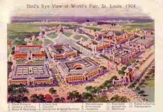 picture postcard olympic games 1904 st. louis