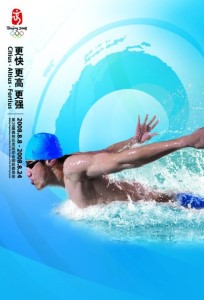 poster olympic games 2008 Beijing