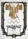 olympic games  winner diploma 1928 Amsterdam
