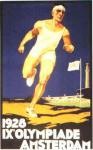 olympic games  poster 1928 Amsterdam