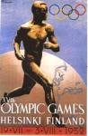 olympic games  poster 1952 Helsinki