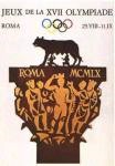 olympic games  poster 1960 Rome