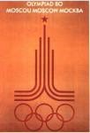 olympic games  poster 1980 Moscow