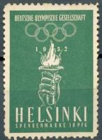 vignette olympic games 1952 helsinki