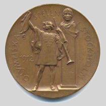 olympic winner medal 1912 stockholm
