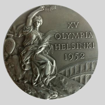 Olympic winner medal 1952 Helsinki