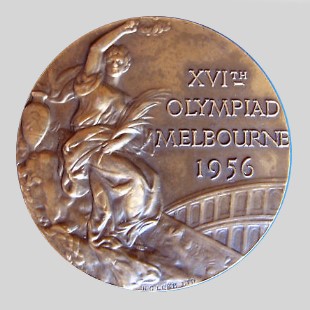 Olympic winner medal 1956