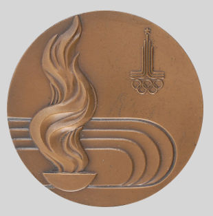 Olympic winner medal 1980