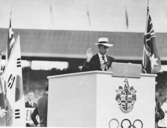Olympic Oath 1956