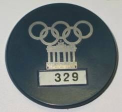 Olympic Village Badge 1936 Berlin