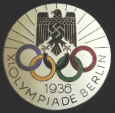 Proposed participants badge Berlin 1936